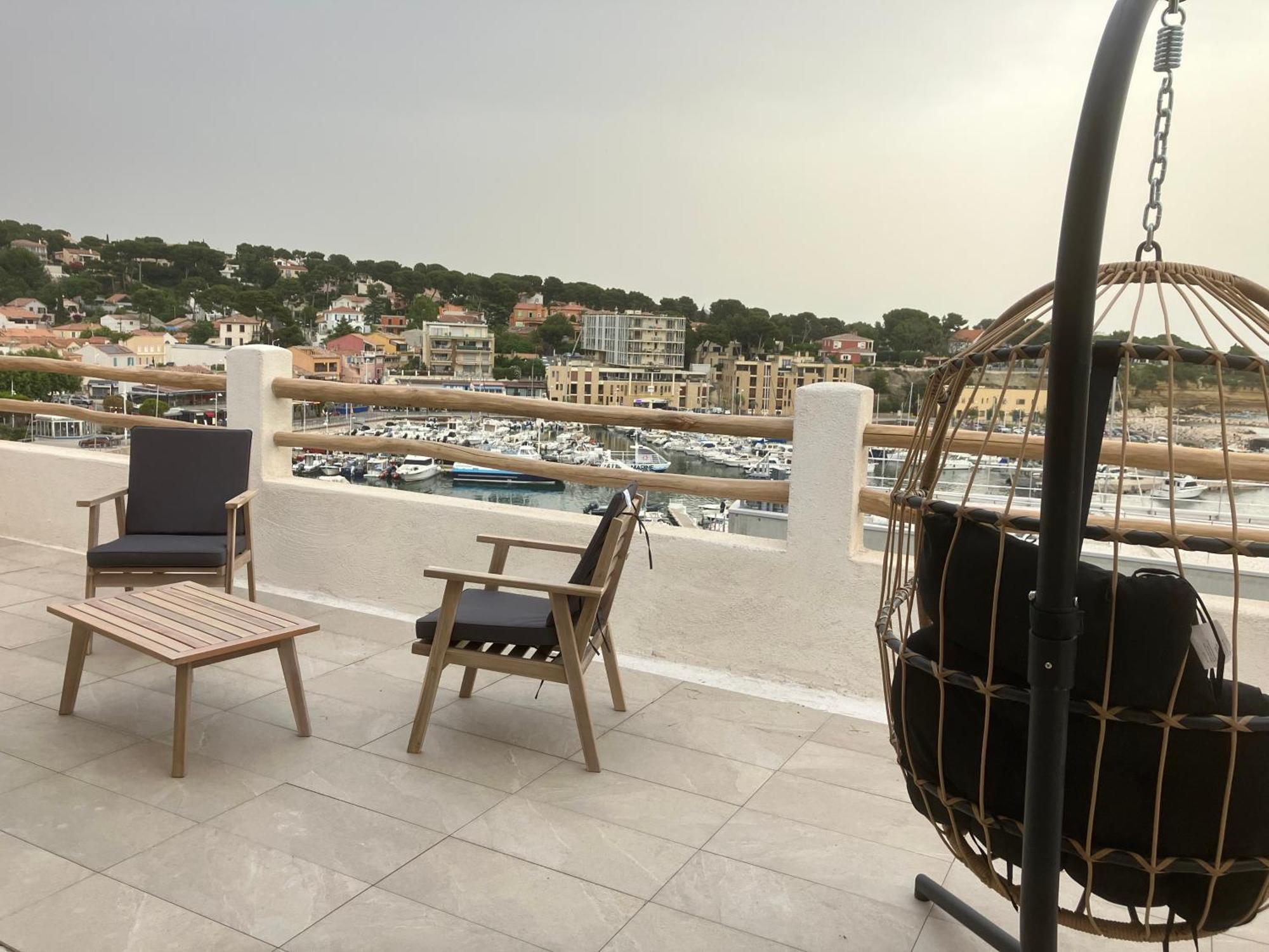 Апартаменты T2 Vue Sur Le Port Jacuzzi Terrasse Et Parking Карри-ле-Руэ Экстерьер фото
